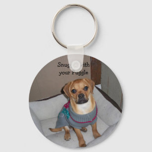 Schnallen Sie mit Ihrem Puggle-Schlüsselanhänger Schlüsselanhänger
