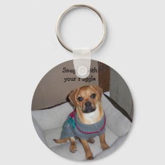 Schnallen Sie mit Ihrem Puggle-Schlüsselanhänger Schlüsselanhänger