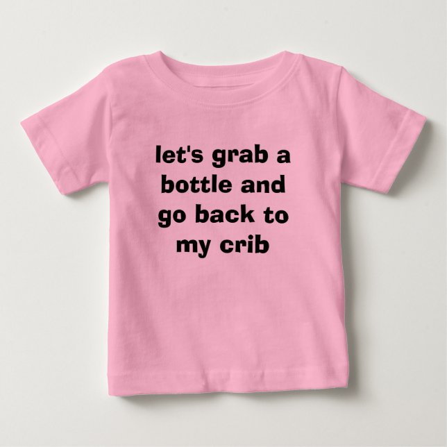 schnappen wir uns eine Flasche und gehen zurück zu Baby T-shirt (Vorderseite)