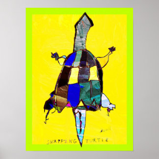 Schnappschildkröte 18 x 24 Poster