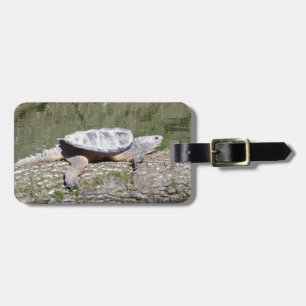 Schnappschildkröte Gepäckanhänger