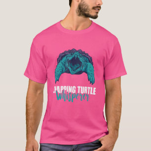 Schnappschildkröte Whisperfahrer Schnappschildkröt T-Shirt
