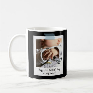 Schnappschuss-Foto für den ersten Vater Kaffeetasse