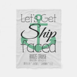 Schnaps-Kreuzfahrt, Bachelorette Wochenende, Fleecedecke