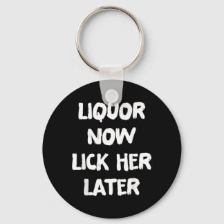 Schnaps Leck Mich Später Lustiges Trinken Junggese Schlüsselanhänger