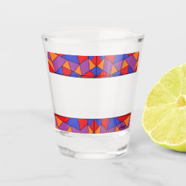 Schnapsglas : abstraktes Design