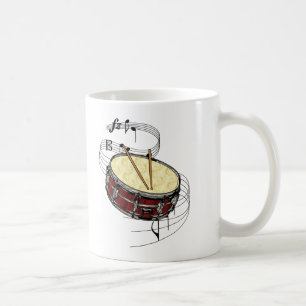 Schnarrtrommel Kaffeetasse