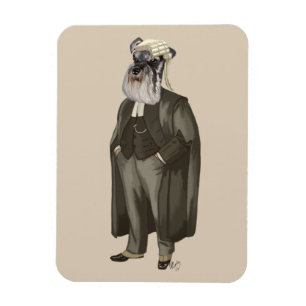 Schnauzer-Anwalt 2 Magnet