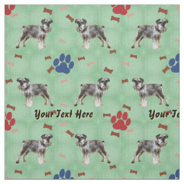 Schnauzer Art Stoff
