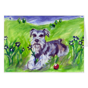 Schnauzer-Blumenesser
