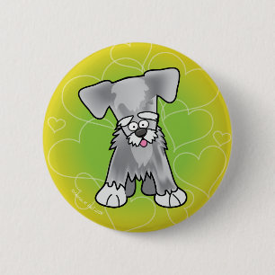 Schnauzer Button