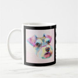 Schnauzer Colorful Kaffeetasse
