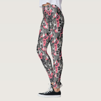 Schnauzer-Design-Leggings Leggings