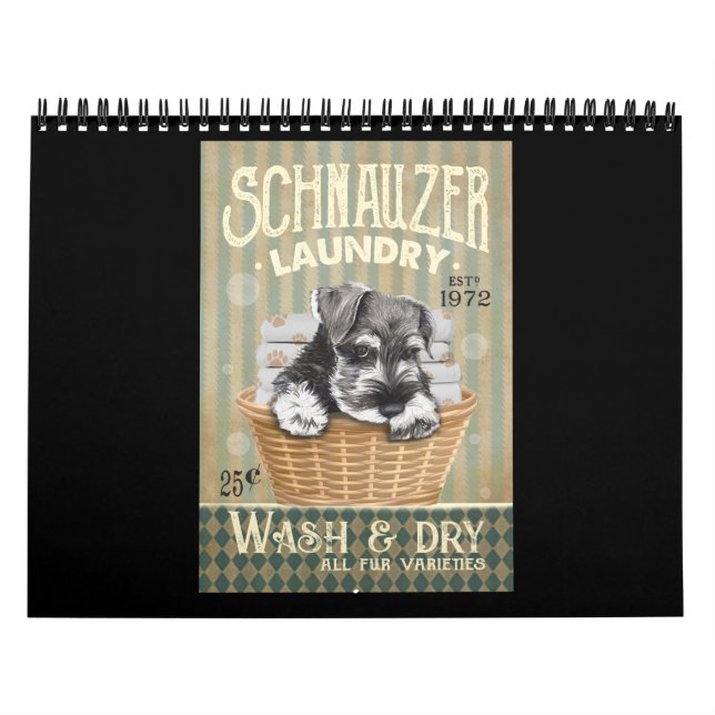Schnauzer Dog Kalender (Titelbild)