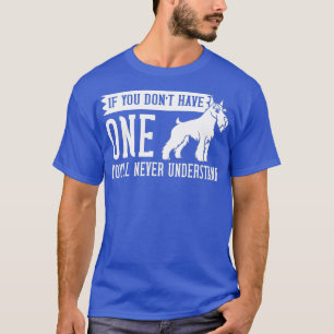 Schnauzer Dog Welpen Eigentümer Lover _17 T-Shirt