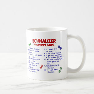 SCHNAUZER Eigentums-Gesetze 2 Kaffeetasse
