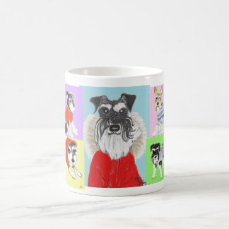 Schnauzer-Galerie-Tasse Kaffeetasse