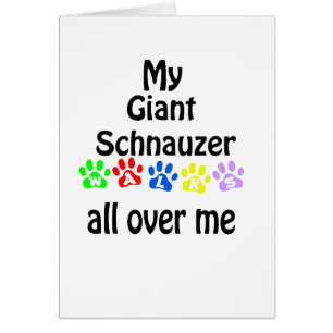 Schnauzer Géant Marche Design