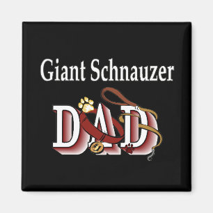 schnauzer géant papa Magnet