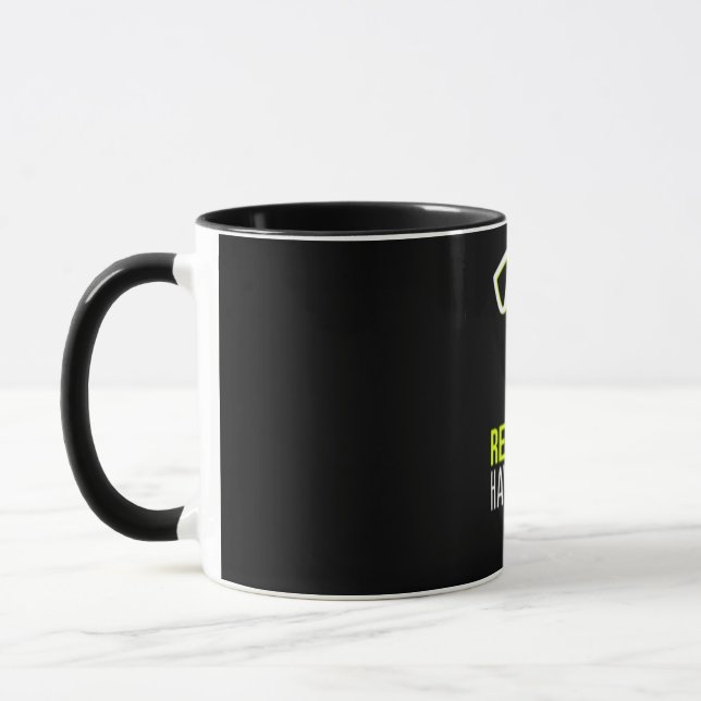 Schnauzer-Geschenk| Echte Hunde haben Bärte Tasse (Links)