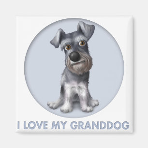Schnauzer Granddog Magnet