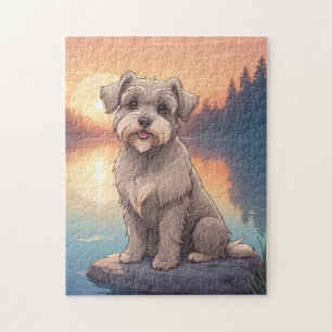 Schnauzer-Hund