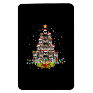 Schnauzer Hunde Trewein Weihnachten Weihnachten We Magnet