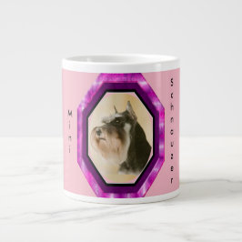 Schnauzer-Kaffee-Tasse Jumbo-Tasse