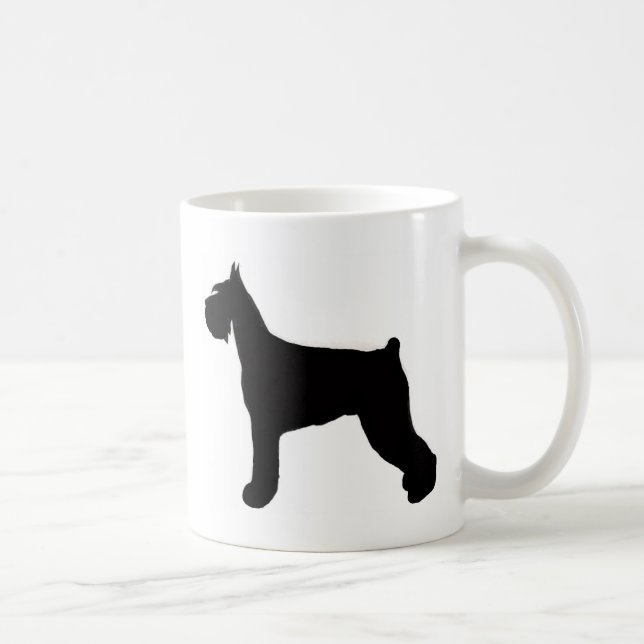 Schnauzer Kaffeetasse (Rechts)