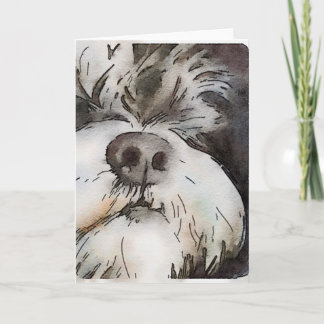 Schnauzer-Karte