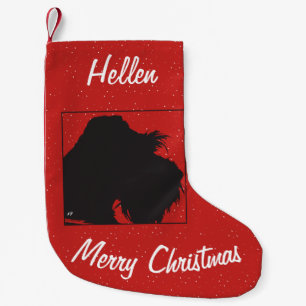 Schnauzer Kleiner Weihnachtsstrumpf