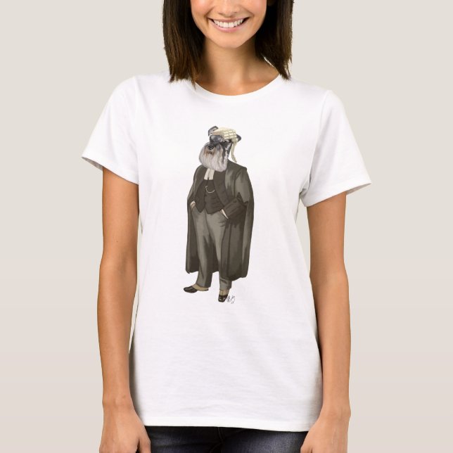 Schnauzer Lawyer 2 T-Shirt (Vorderseite)