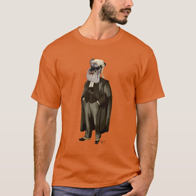 Schnauzer Lawyer T-Shirt (Vorderseite)