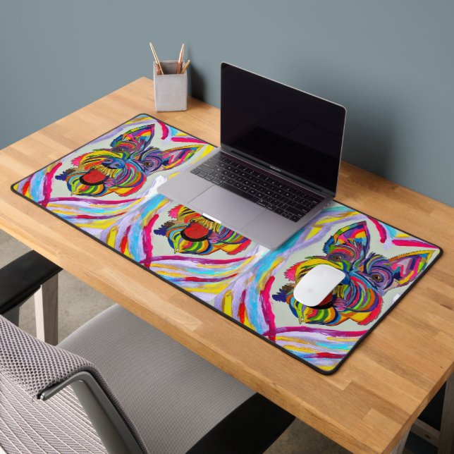 Schnauzer Liebe Desk Mat Schreibtischunterlage (Büro 2)