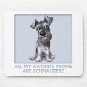 Schnauzer-Liebling Mousepad