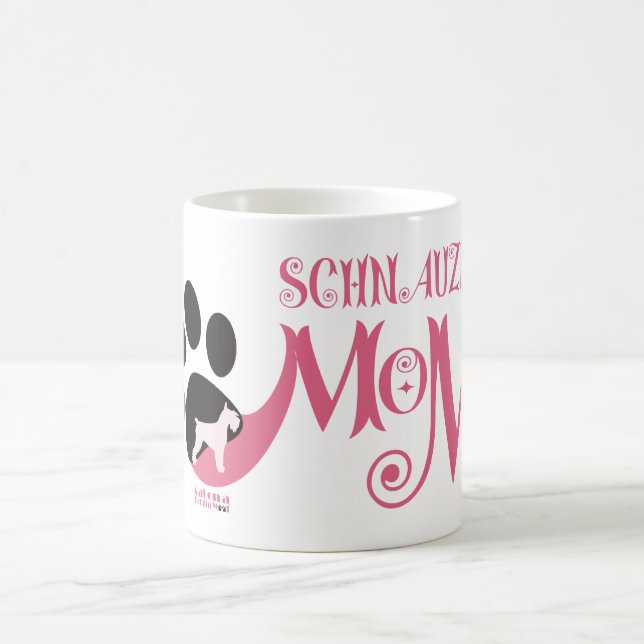Schnauzer Mama Kaffee Tasse (Mittel)