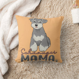 Schnauzer Mama Kissen
