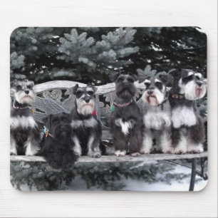Schnauzer-Mausunterlage Mousepad