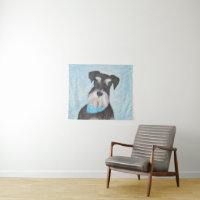 Schnauzer (Miniatur) Malerei - Niedlicher Original