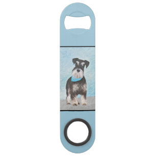 Schnauzer (Miniature) Peinture - Joli chien origin