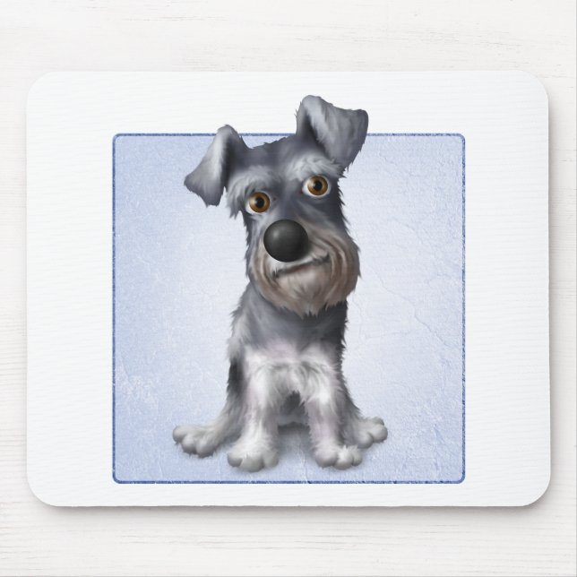 Schnauzer Mousepad (Vorne)