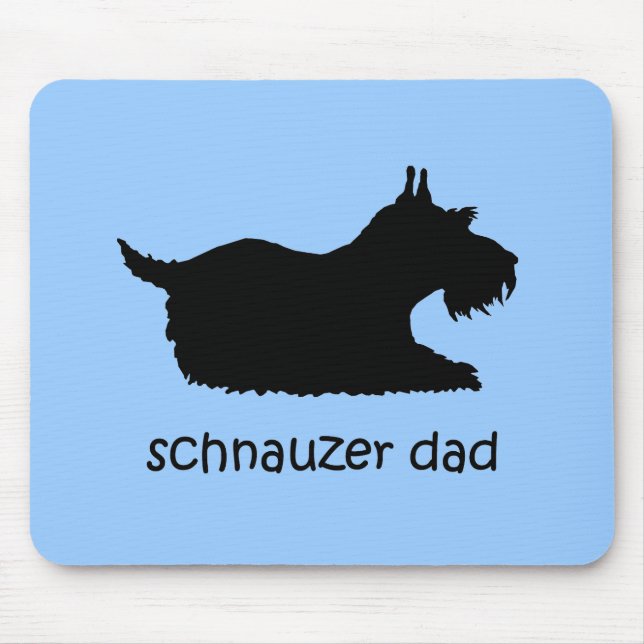 Schnauzer Mousepad (Vorne)