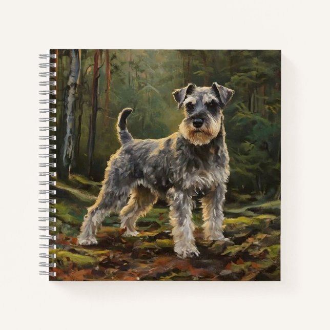 Schnauzer  notizbuch (Vorderseite)