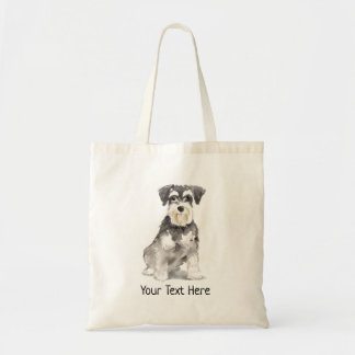 Schnauzer Personalisiert Tote Bag Tragetasche
