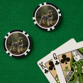 Schnauzer  pokerchips