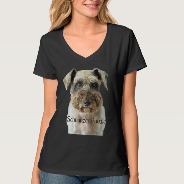 Schnauzer Poodle Dog Shirt Schnauzer Poodle (Vorderseite)