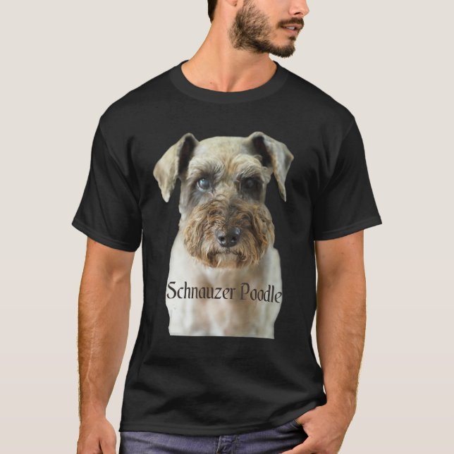 Schnauzer Poodle Dog Shirt Schnauzer Poodle (Vorderseite)