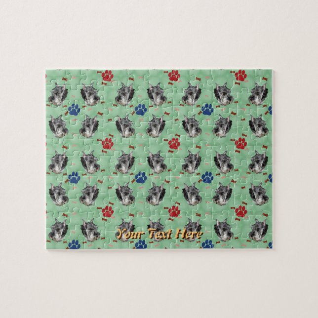 Schnauzer Portrait (Horizontal)