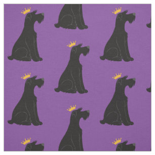 Schnauzer-Prinz Stoff
