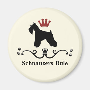 Schnauzer-Regel-Magnet Magnet